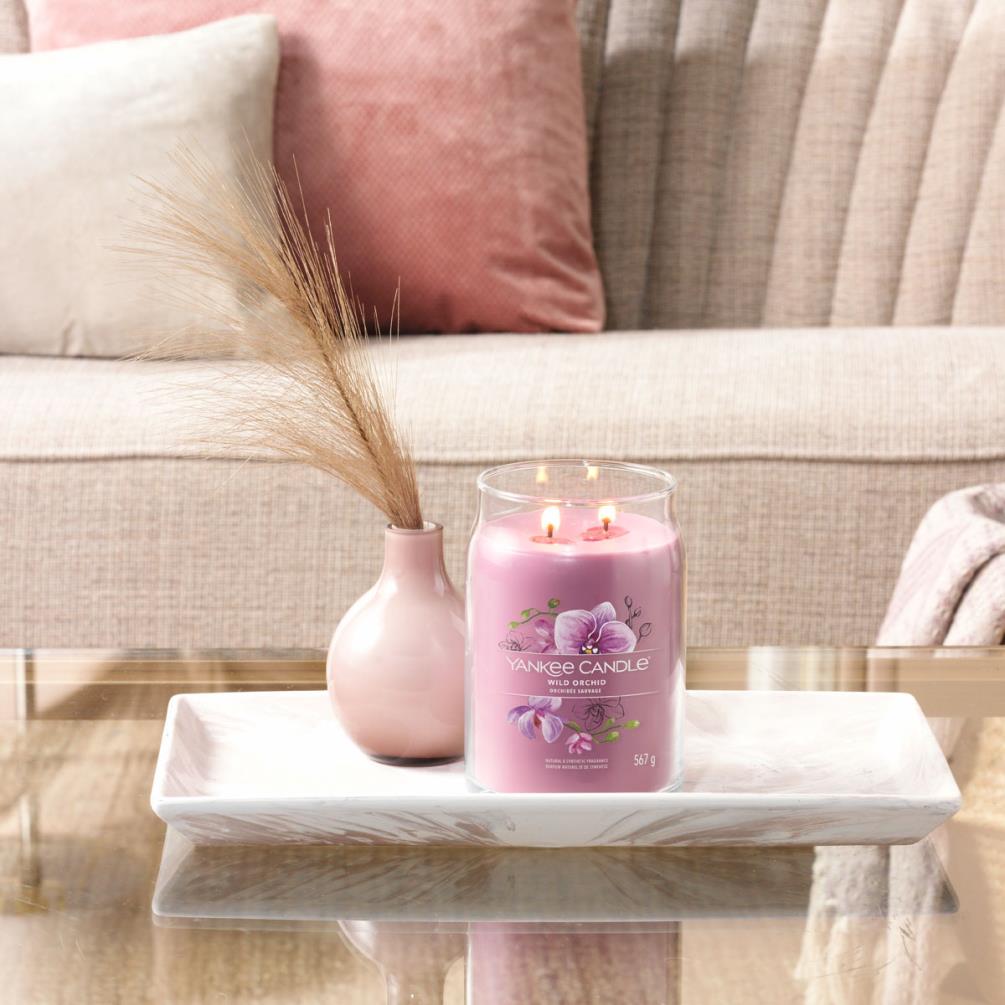 Yankee Candle Wild Orchid Large Jar Extra Image 1